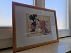 Disney lithografie, Ophalen, Mickey Mouse, Zo goed als nieuw, Overige typen