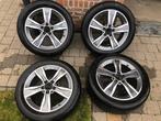 Mercedes C-Klasse (W205) Alu velgen incl. winterband, Auto-onderdelen, Gebruikt, Banden en Velgen, 17 inch, Personenwagen