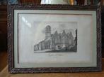 Tournai - vue de l'église St Brice., Antiquités & Art, Art | Lithographies & Sérigraphies, Enlèvement ou Envoi