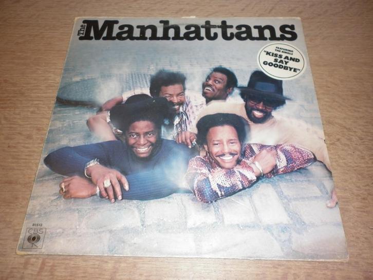 LP The Manhattans - kiss and say goodbye - 1976, Cd's en Dvd's, Vinyl | R&B en Soul, Ophalen of Verzenden