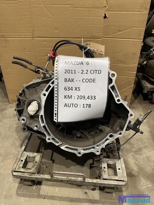 MAZDA 6 2.2 CITD Versnellingsbak FB2 gearbox, Auto-onderdelen, Transmissie en Toebehoren, Mazda, Gebruikt