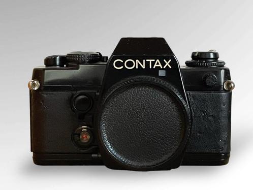 Contax Quartz 139 zilveren camera, Audio, Tv en Foto, Fotocamera's Analoog, Gebruikt, Spiegelreflex, Overige Merken, Ophalen of Verzenden