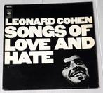LEONARD COHEN - Songs of Love and Hate LP, CD & DVD, Vinyles | Rock, 12 pouces, Utilisé, Enlèvement ou Envoi, Chanteur-compositeur