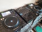 2 x CDJ-2000 + DJM-800 PIONEER DJ Set + Flight Cases, Utilisé, Pioneer, Enlèvement ou Envoi