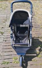 Poussette jouet enfant fille bleu Christiaensen pliable, Ophalen of Verzenden