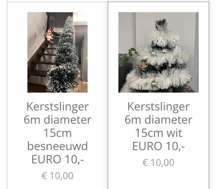 Uitverkoop kerstartikelen via www beautyforall be, Diversen, Kerst, Nieuw, Ophalen of Verzenden