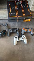 Ps4 + 3 controlers + headset + rainbow six siege disc, Games en Spelcomputers, Ophalen, Gebruikt, Shooter, Online