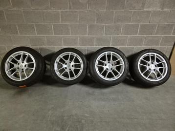 Porsche originele velgen met zomerbanden 5x130 beschikbaar voor biedingen