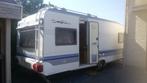 Hobby caravan excellent easy 2003, 6 tot 7 meter, Vast bed, Particulier, Standaardzit