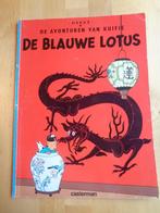 De blauwe lotus - Kuifje, Gelezen, Eén stripboek, Ophalen of Verzenden, Herge