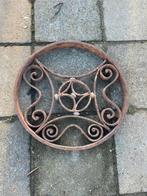 Rond ornament van smeedijzer., Ophalen, Zo goed als nieuw