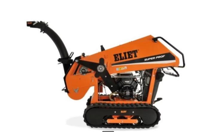 Hakselaar op rupsen to 13cm te huur, Tuin en Terras, Hakselaars, Zo goed als nieuw, Benzine, Ophalen of Verzenden