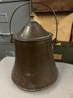 Koperen ketel pot vaas sierobject, Ophalen of Verzenden, Koper