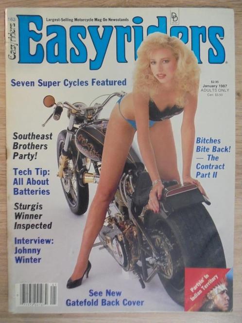 Easyriders Magazine 1987 = 8 pièces (UPS incl.), Motos, Motos Autre, 2 cylindres, Envoi