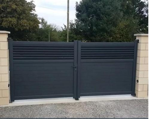 draaipoort aluminium VITO, Tuin en Terras, Tuinpoorten, Gebruikt, Draaipoort, Aluminium, Ophalen