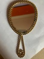 Antiek/vintage handtas spiegeltje geborduurd, Antiek en Kunst, Ophalen