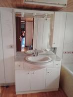 te koop lavabokast met spiegel en verlichting, Maison & Meubles, Salle de bain | Meubles de Salle de bain, 25 à 50 cm, 50 à 100 cm