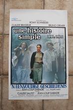 filmaffiche Romy Schneider une histoire simple filmposter, Rechthoekig Staand, Ophalen of Verzenden, Zo goed als nieuw, A1 t/m A3