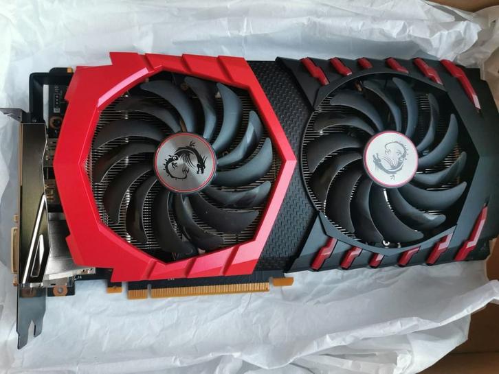 GTX 1080 GAMING Z 8GO, Computers en Software, Videokaarten, Gebruikt, Nvidia, PCI-Express 3.0, GDDR5, HDMI, DisplayPort, DVI, Ophalen