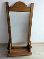 2 oude eiken spiegels, Huis en Inrichting, Woonaccessoires | Spiegels, Ophalen, Gebruikt