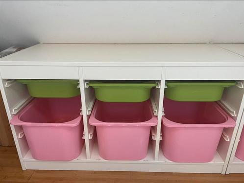 Meubles de rangement chambre d’enfant TROFAST/IKEA structure, Kinderen en Baby's, Kinderkamer | Commodes en Kasten, Gebruikt, Ophalen