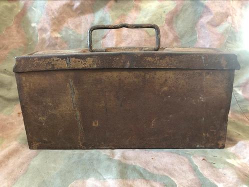 Duitse WH WW2 MG42 TAN kist (1), Verzamelen, Militaria | Tweede Wereldoorlog, Ophalen of Verzenden