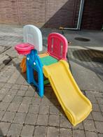Glijbaan met klimmuur en basketring, Ophalen, Glijbaan