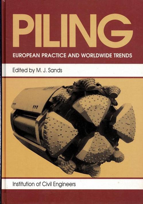 Piling, European practice and worldwide trends: 1992, Boeken, Techniek, Gelezen, Ophalen of Verzenden