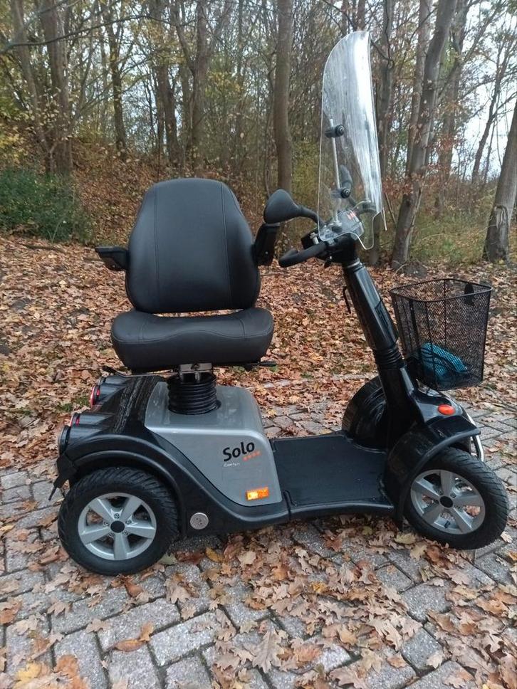 Scootmobiel Solo 4 Comfort met Extra sterk🔋accu 98 AMP, Diversen, Brommobielen en Scootmobielen, Ophalen of Verzenden