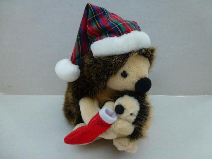 egeltje met klein egeltje kerstmuts kerstsok Leafy Lane Russ, Kinderen en Baby's, Speelgoed | Knuffels en Pluche, Nieuw, Overige typen