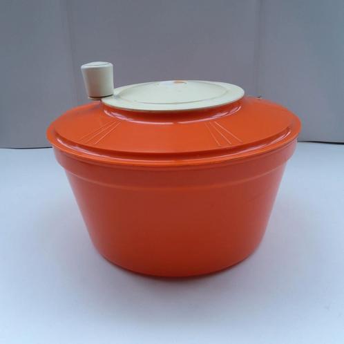 Grote  oranje vintage slazwierder., Huis en Inrichting, Keuken | Tupperware, Zo goed als nieuw, Oranje, Ophalen of Verzenden