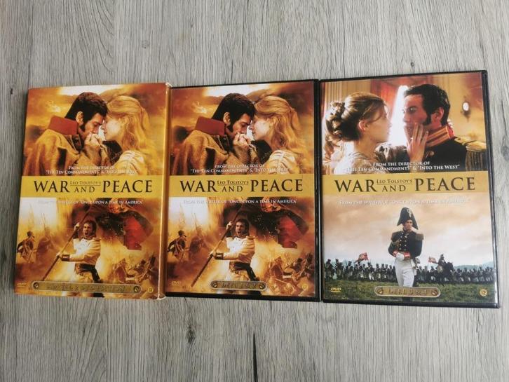 War and Peace (2dvd collector box) van Leo Tolstoy, Cd's en Dvd's, Dvd's | Klassiekers, Zo goed als nieuw, Ophalen