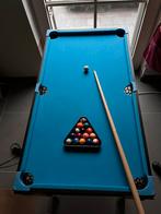 Kikker voetbal tafel omvombaar tot biljart, Ophalen