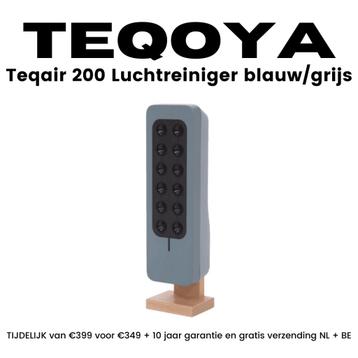TEQOYA Teqair 200 Luchtreiniger met Ionisator, Filtervrij! beschikbaar voor biedingen