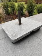 parasolvoet en parasol, Tuin en Terras, Parasols, Ophalen, Gebruikt, Parasolvoet