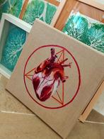 schilderij hart, Enlèvement, Peinture