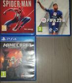 Homme araignée, FIFA 23, Minecraft, Consoles de jeu & Jeux vidéo, Comme neuf, Enlèvement ou Envoi