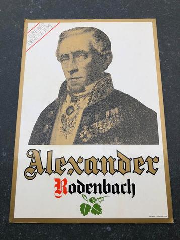 Rodenbach Alexander reclame 4/7/86, Collections, Marques & Objets publicitaires, Enlèvement ou Envoi, Comme neuf