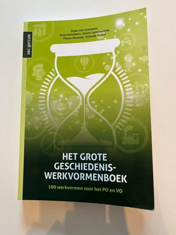 Het grote geschiedenis werkvormenboek beschikbaar voor biedingen