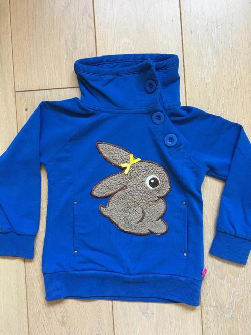 Sweater someone blauw maat 104, Kinderen en Baby's, Kinderkleding | Maat 104, Zo goed als nieuw, Meisje, Trui of Vest, Ophalen of Verzenden
