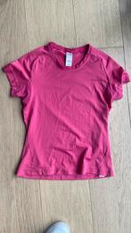 Quechua roze sport tshirt dames 34 xs, Comme neuf, Taille 34 (XS) ou plus petite, Rose, Quechua