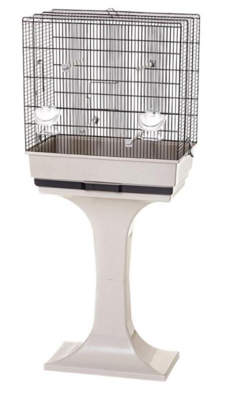 Vogelkooi Moira + Voet, Dieren en Toebehoren, Vogels | Hokken en Kooien, Nieuw, Vogelkooi, Kunststof, Ophalen