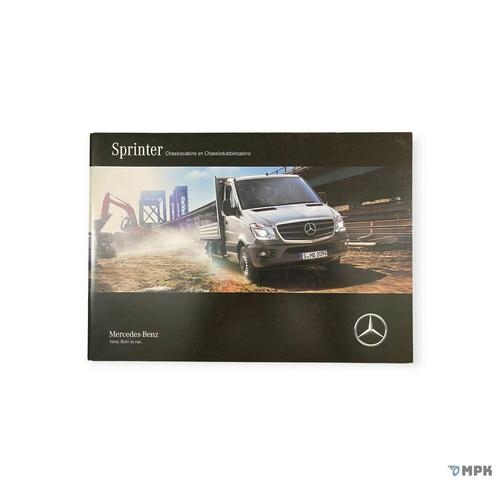 Mercedes-Benz Sprinter Brochure 2016 Chassis Modellen, Boeken, Auto's | Folders en Tijdschriften, Gelezen, Ophalen of Verzenden