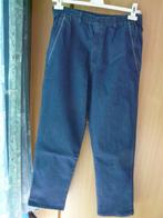 Comfortabele broek met elastiekboord in jeanslook maat  M, Ophalen, Zo goed als nieuw, Maat 48/50 (M), Blauw