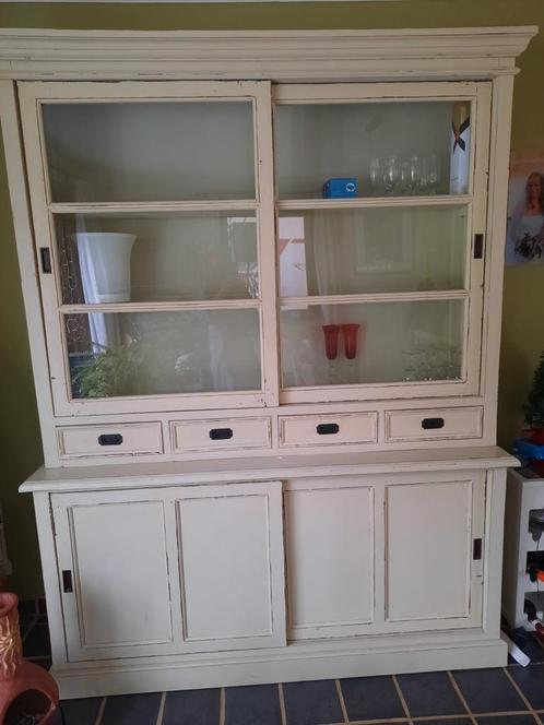 Landelijke  kast, Huis en Inrichting, Complete eetkamers, Zo goed als nieuw, Ophalen