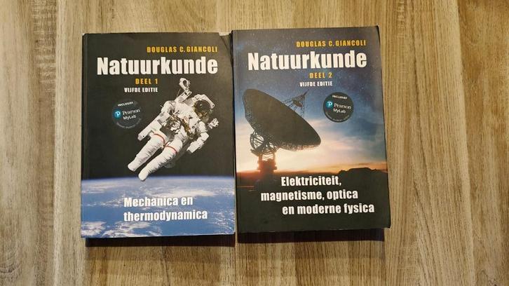 Natuurkunde Deel 1 & Deel 2, Douglas C. Giancoli, Boeken, Studieboeken en Cursussen, Zo goed als nieuw, Hoger Onderwijs, Ophalen of Verzenden