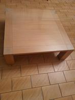 Salontafel eik 110x110x38cm Lichte eiken salontafel 110x110x, 100 à 150 cm, 100 à 150 cm, Enlèvement, Moins de 50 cm