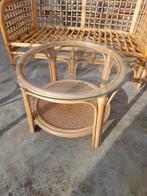 Rotan tafel, Ophalen of Verzenden, Zo goed als nieuw, Rotan