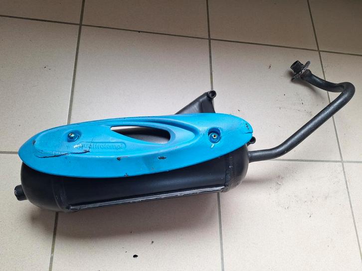 Piaggio zip originele Uitlaat 4takt scooter perfect staat, Fietsen en Brommers, Brommeronderdelen | Algemeen, Zo goed als nieuw