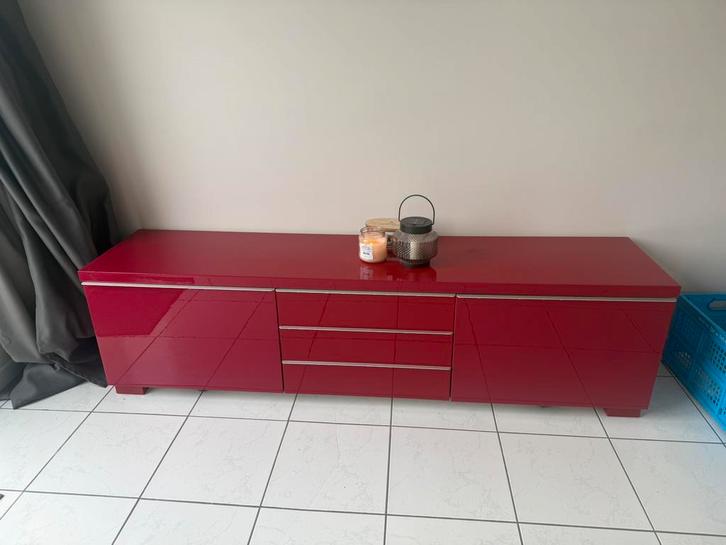 Tv stand, Maison & Meubles, Armoires | Casiers, Comme neuf, Enlèvement